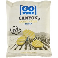 Chips-uri Canyon din cartofi bio cu sare de mare
